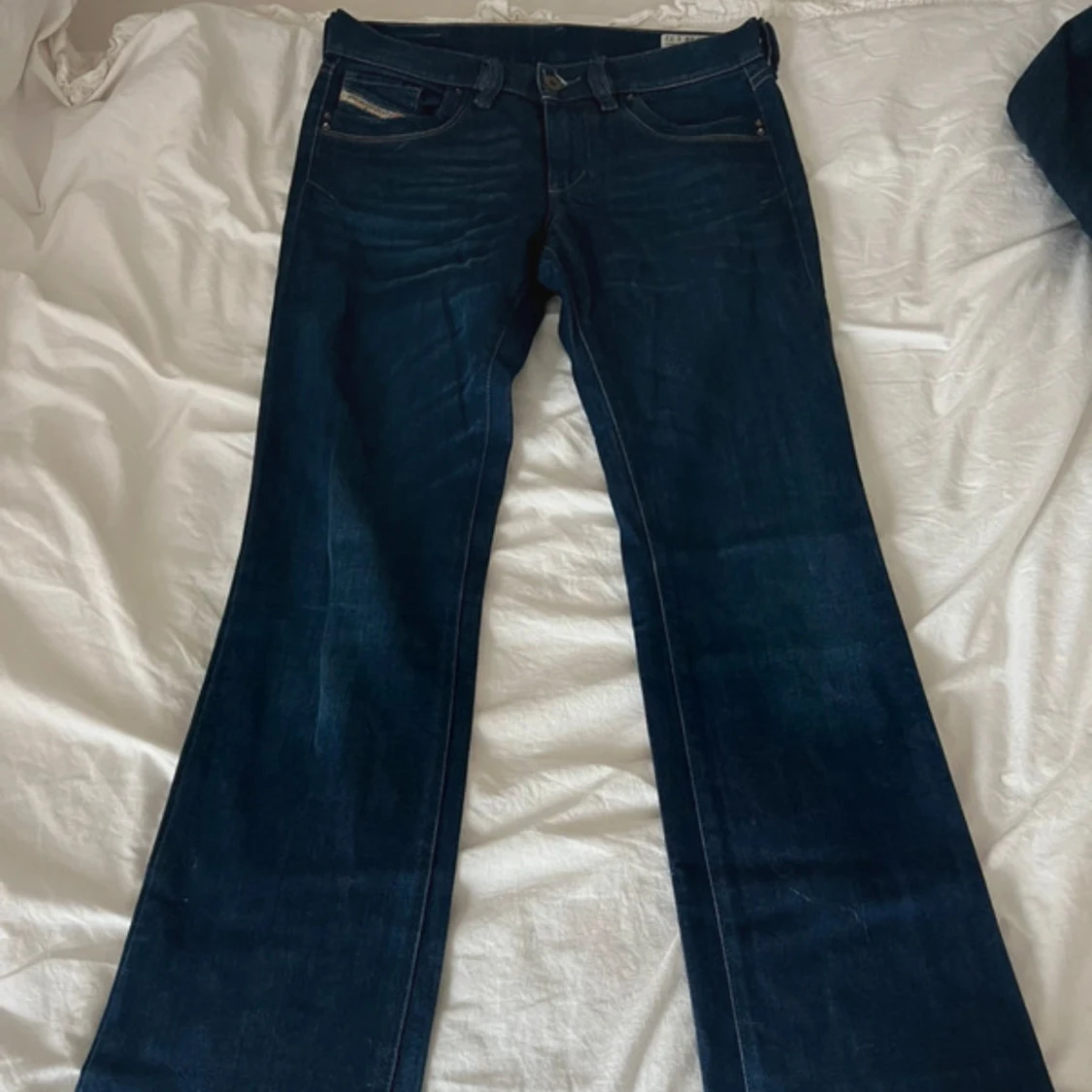 Diesel bootcut low waist jeans