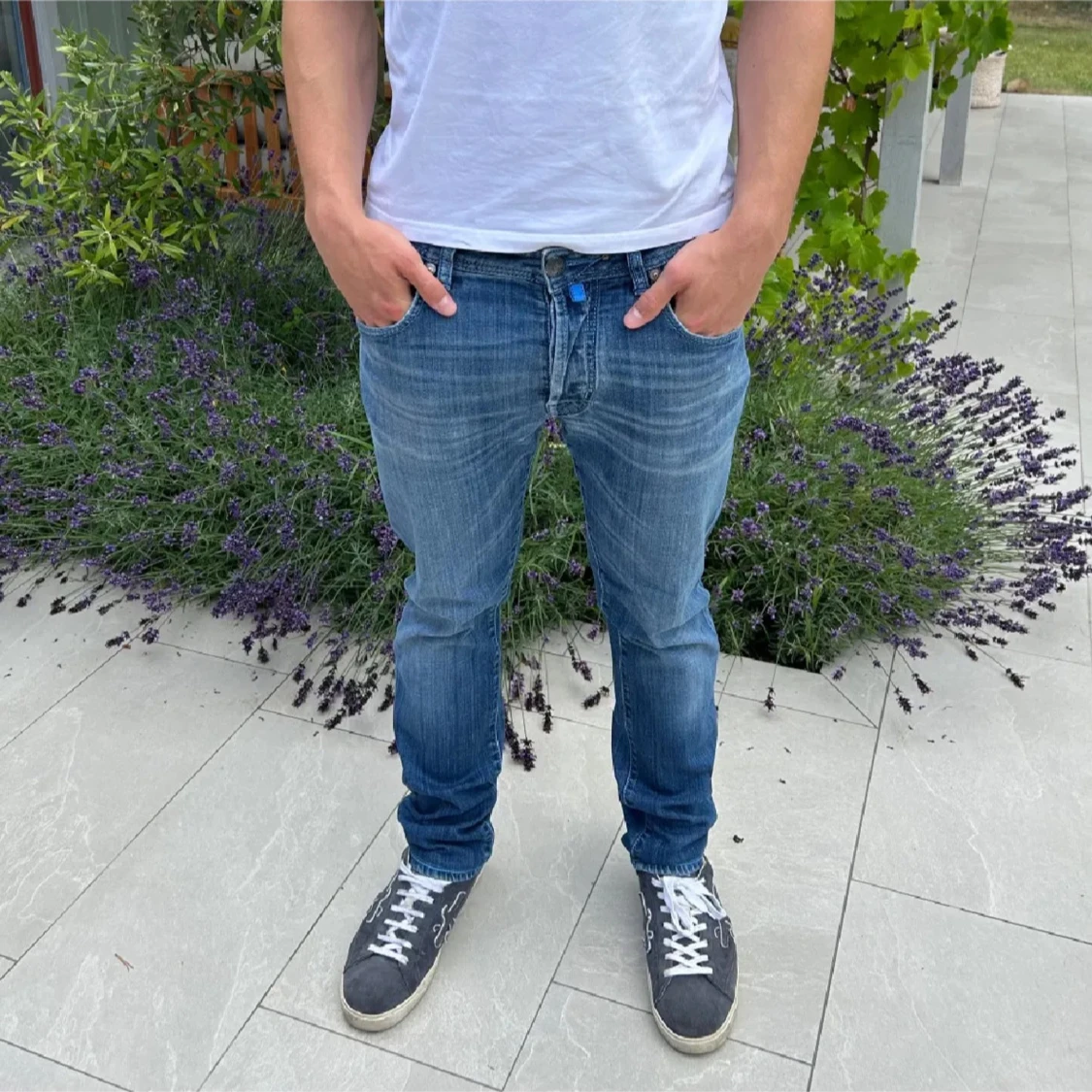 Blå jeans från Jacob Cohen