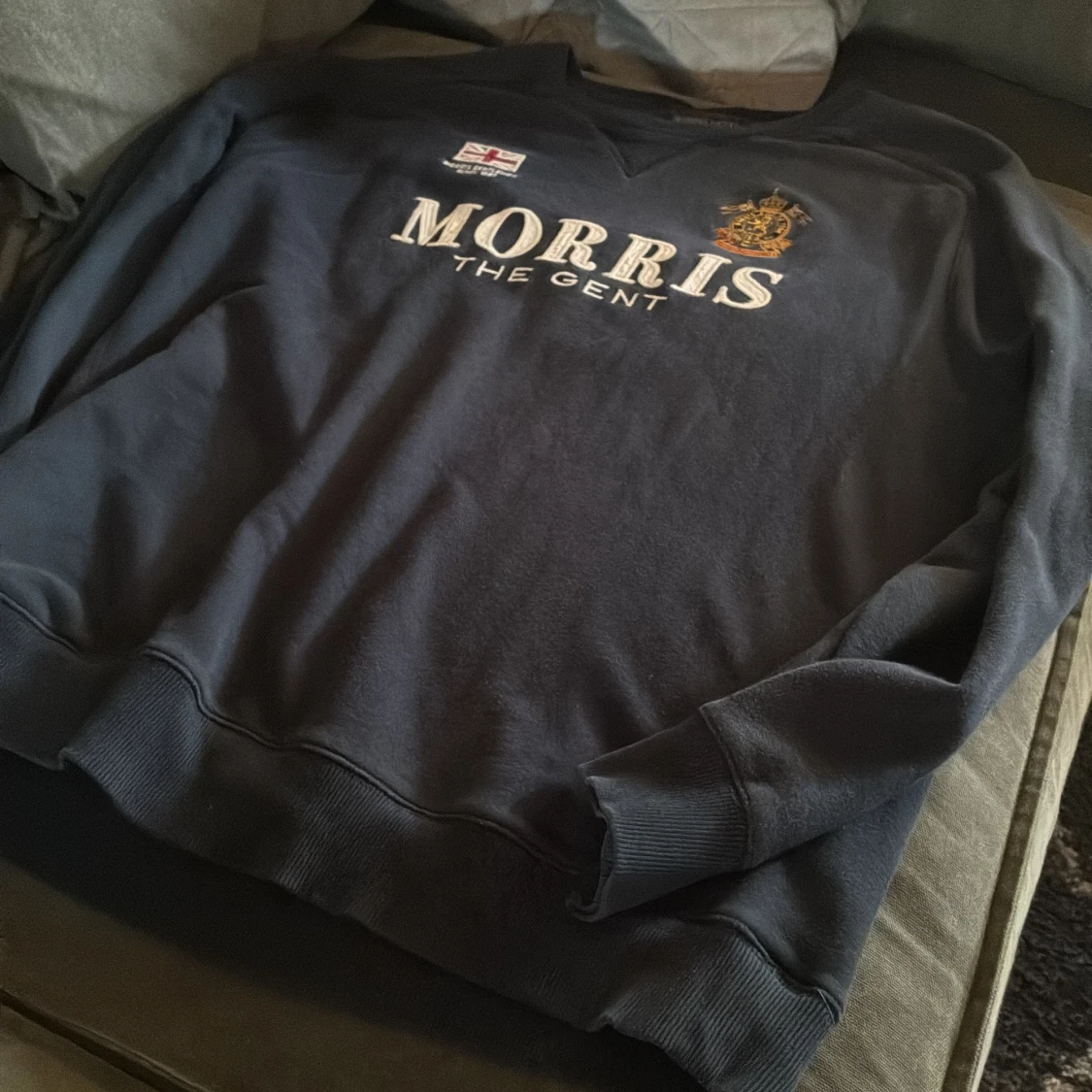 Mörkblå sweatshirt från Morris Gents XL - 1
