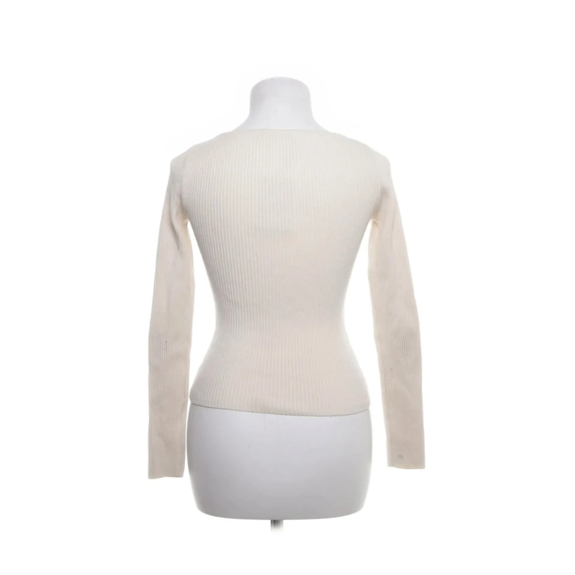 Ribbad beige tröja från Zara - 1