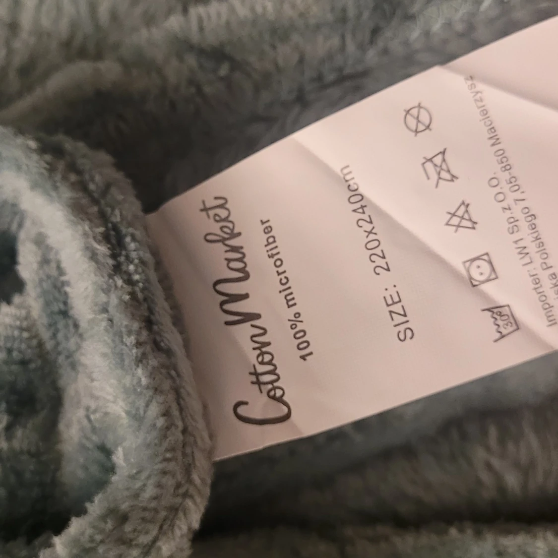  Helt ny Cotton Market 220x240cm Filt - 2