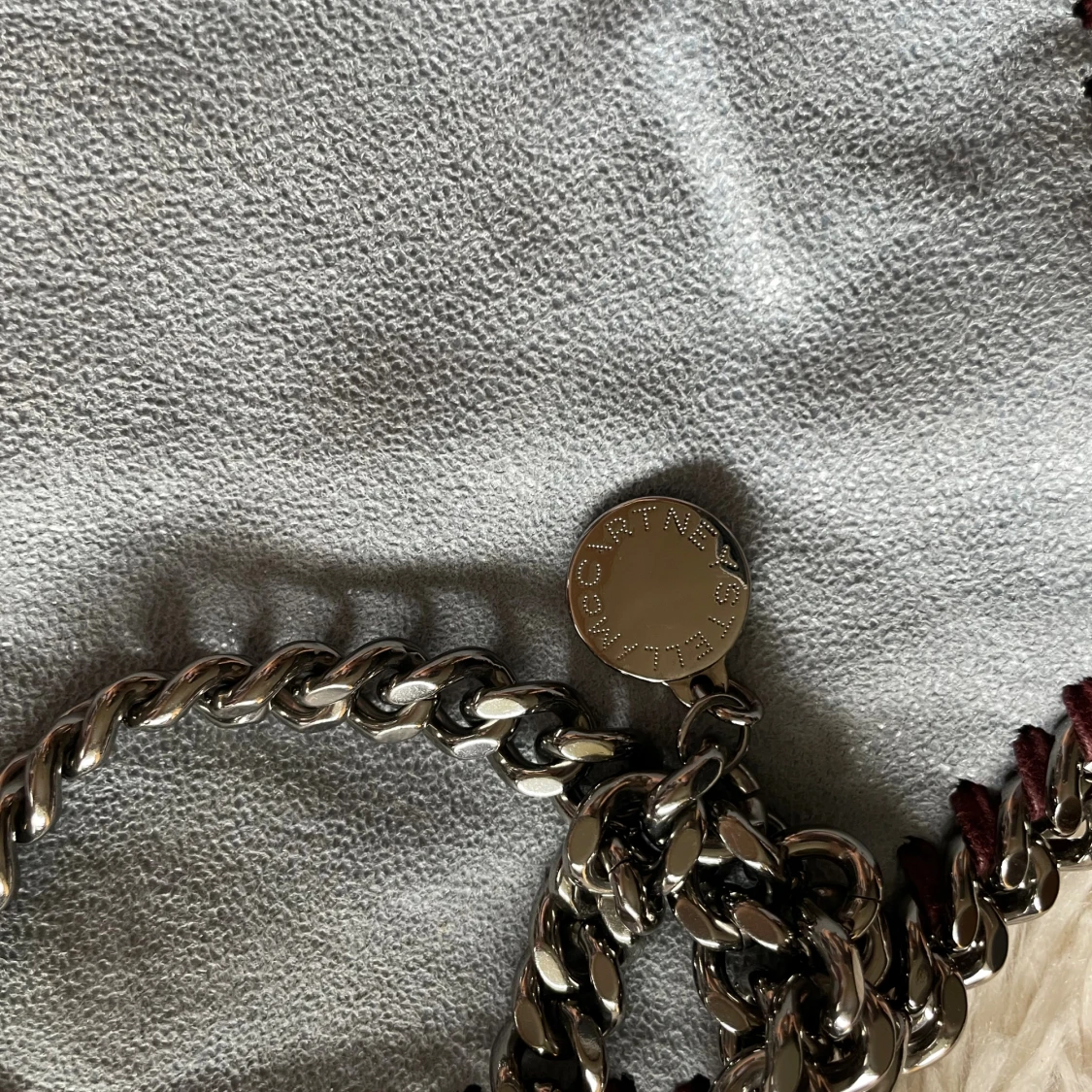 Grå axelväska från Stella McCartney - 3