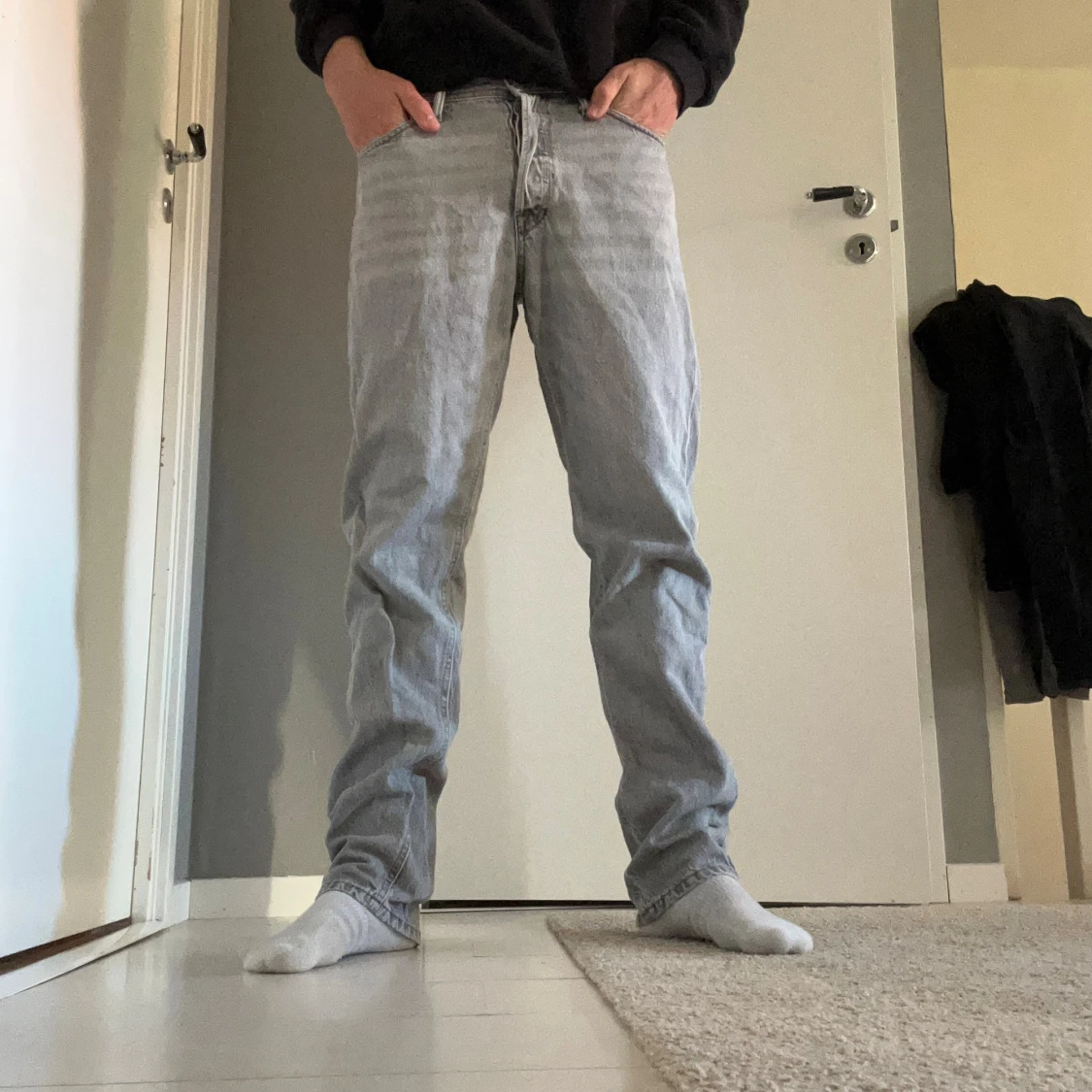 Grå Jack & Jones jeans straight fit - 2
