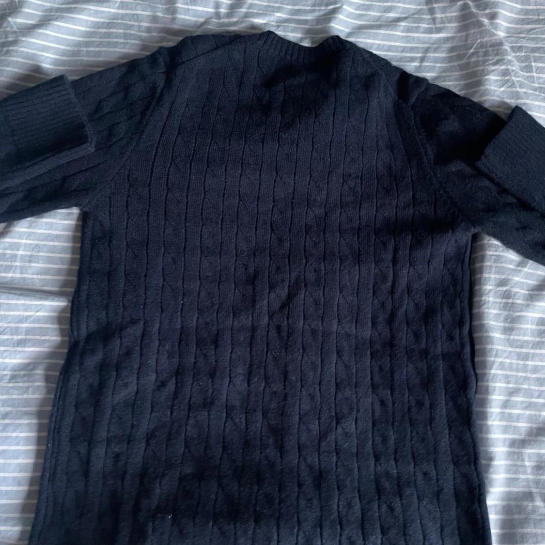 Mörkblå stickad tröja Polo Ralph Lauren - 2