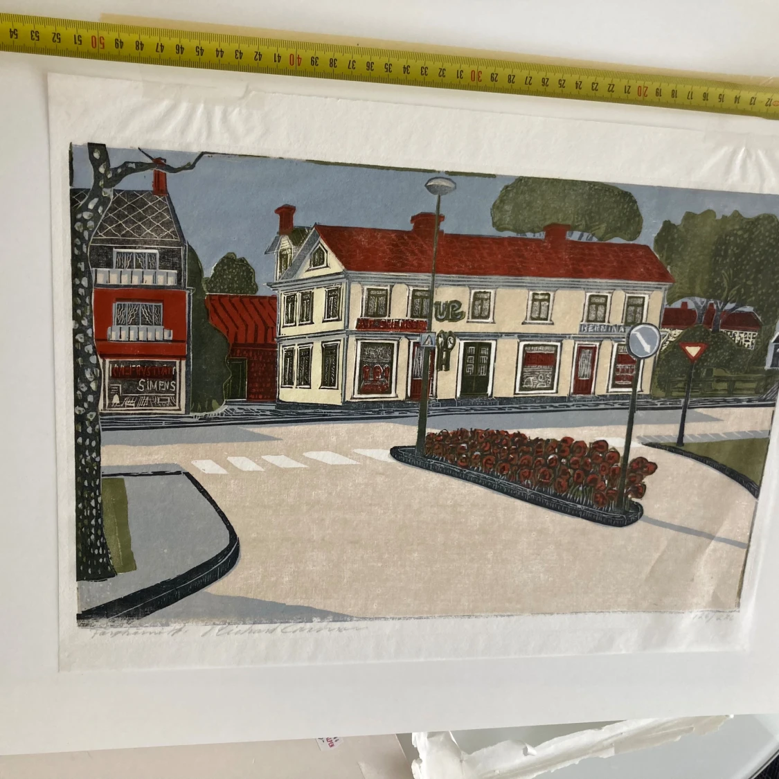 Richard Carlsson Original Färgträsnitt 126/276 – Signerat & Limiterat - 1