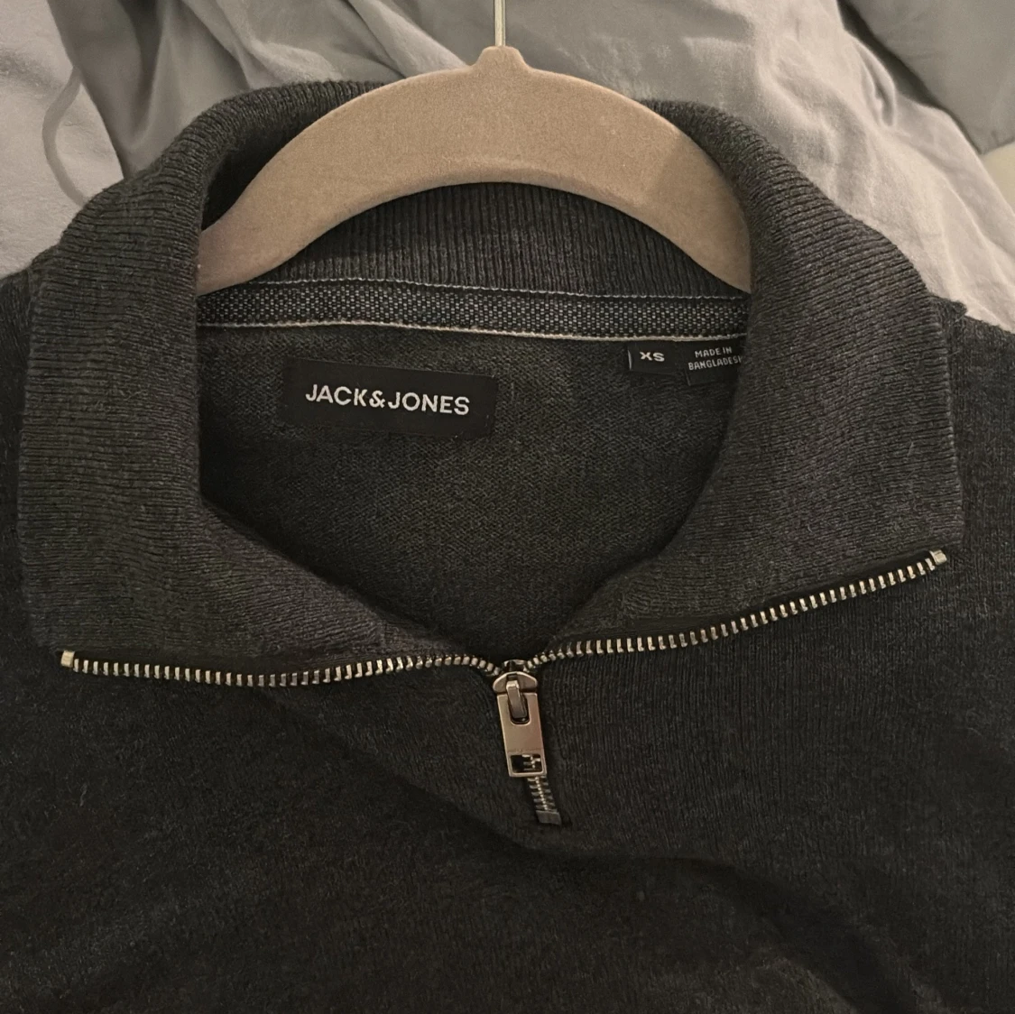 Mörkgrå half zip-tröja Jack & Jones - 2