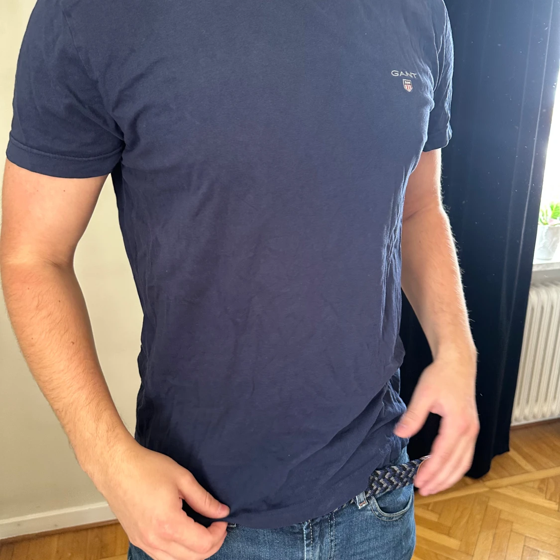 Mörkblå t-shirt från GANT