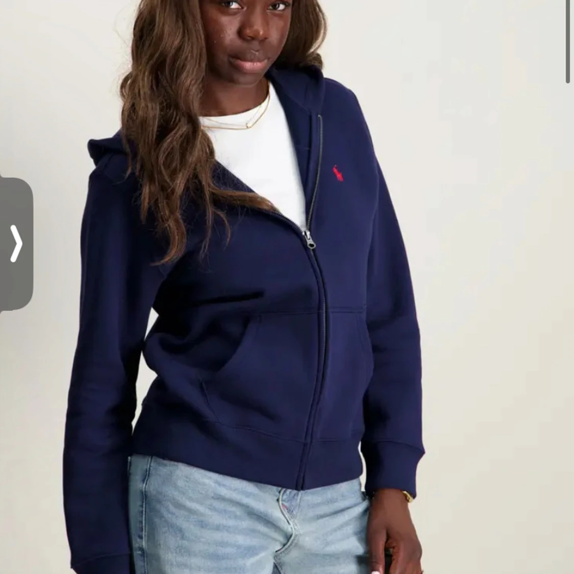 Marinblå hoodie från Polo Ralph Lauren
