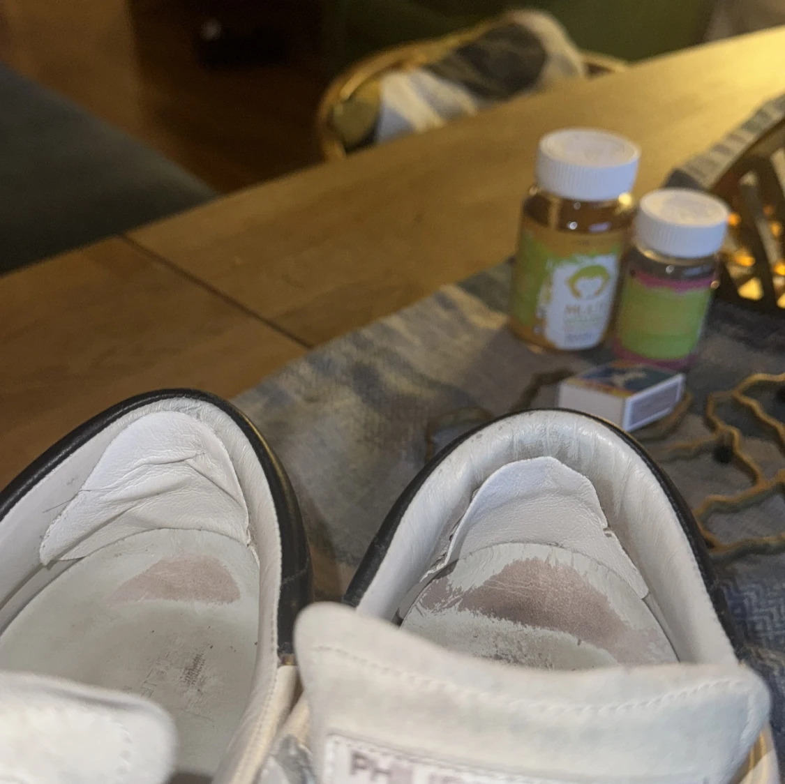 Philippe Model vita mocka skor - 4