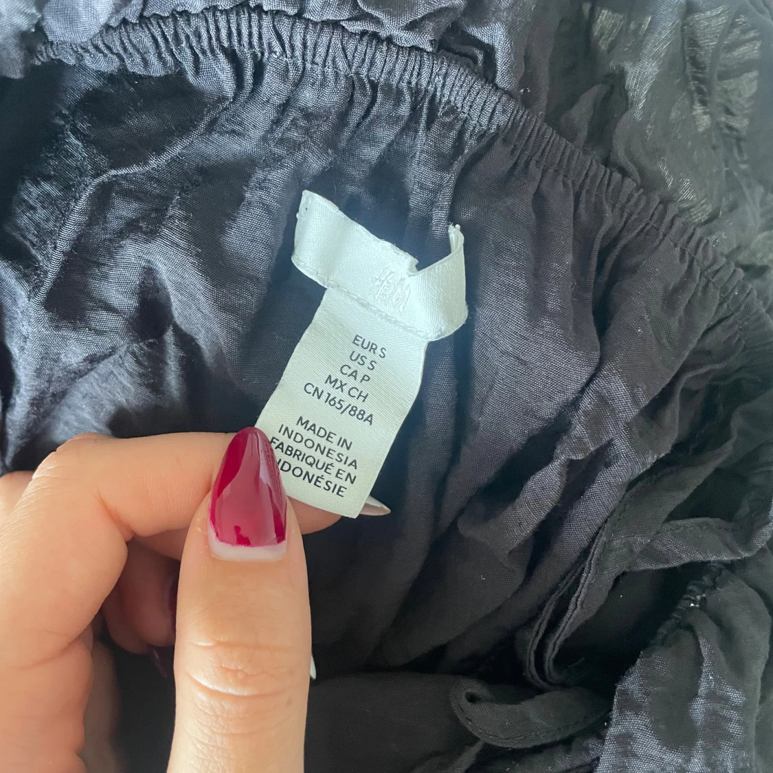 Svart långklänning från H&M - 2