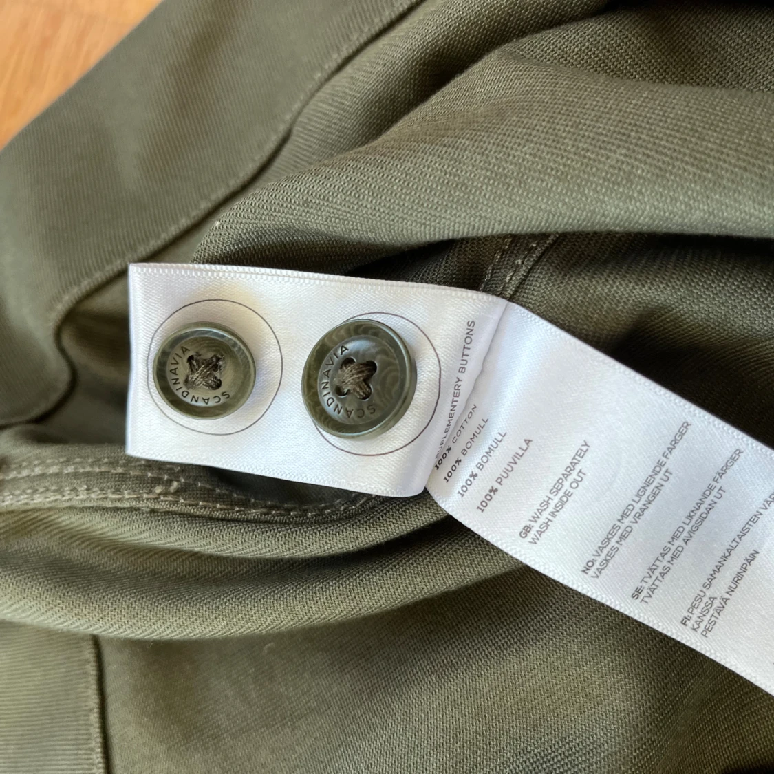 Mörkgrön overshirt från These Glory Days - 3