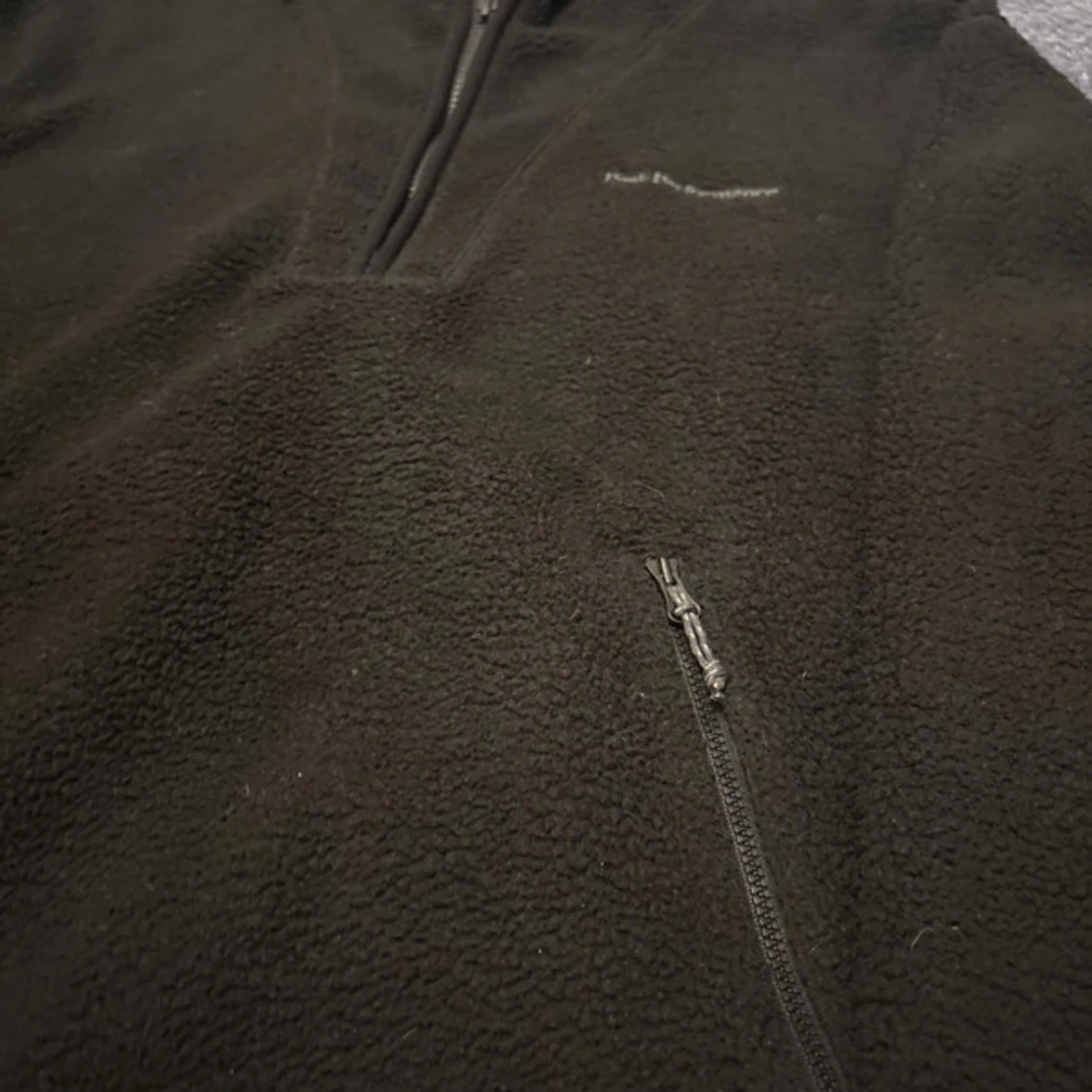 Svart fleece hoodie Peak Performance L - 1