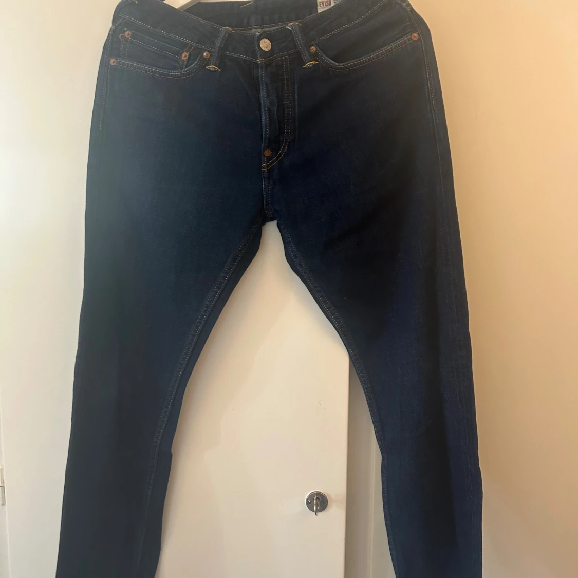 Evisu jeans med broderade bakfickor - 3