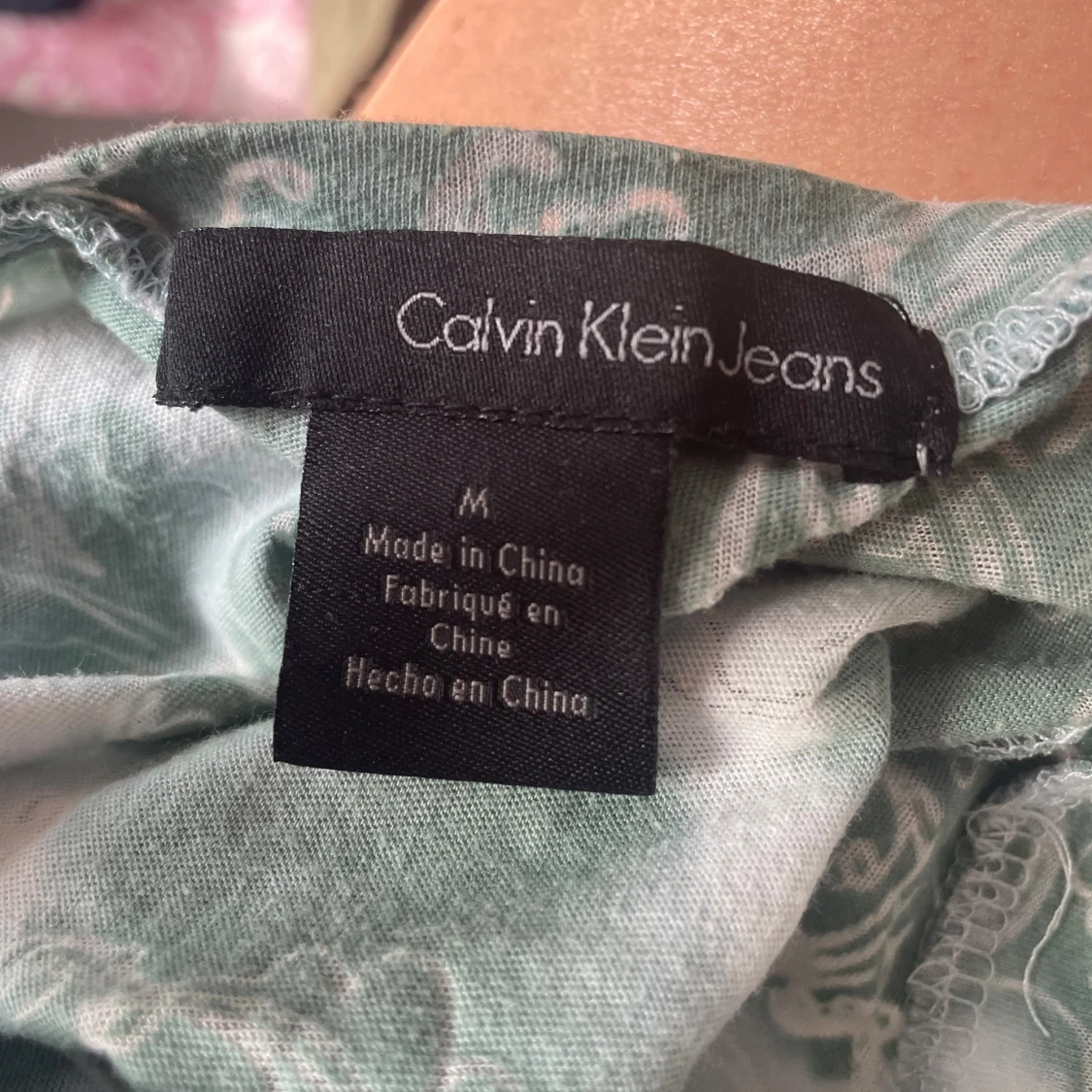 Grön mönstrad topp Calvin Klein Jeans - 2