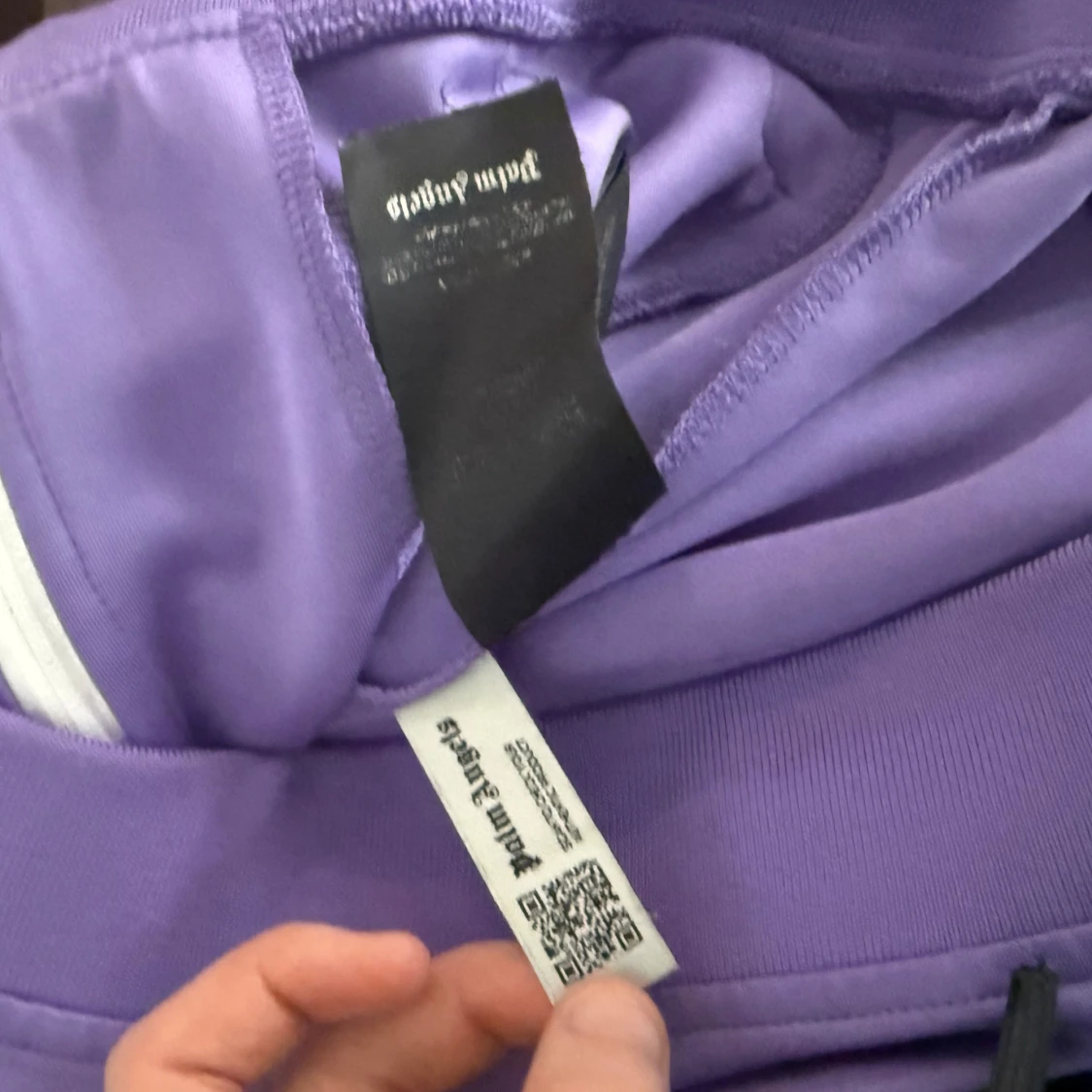 Lila Palm Angels track jacket - 1