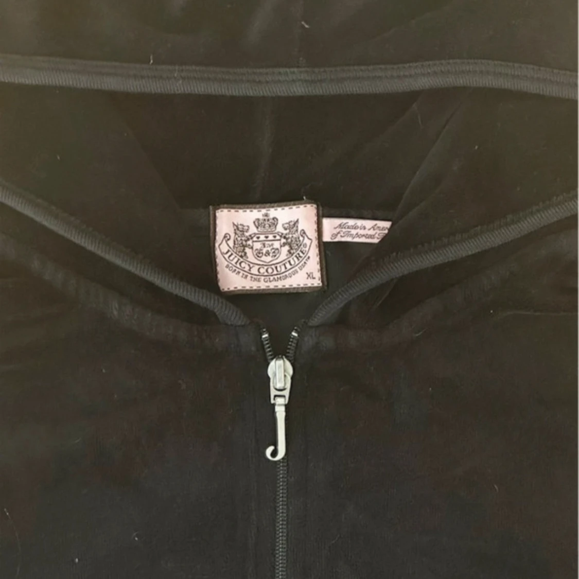 Vintage Juicy Couture zip up hoodie M - 2