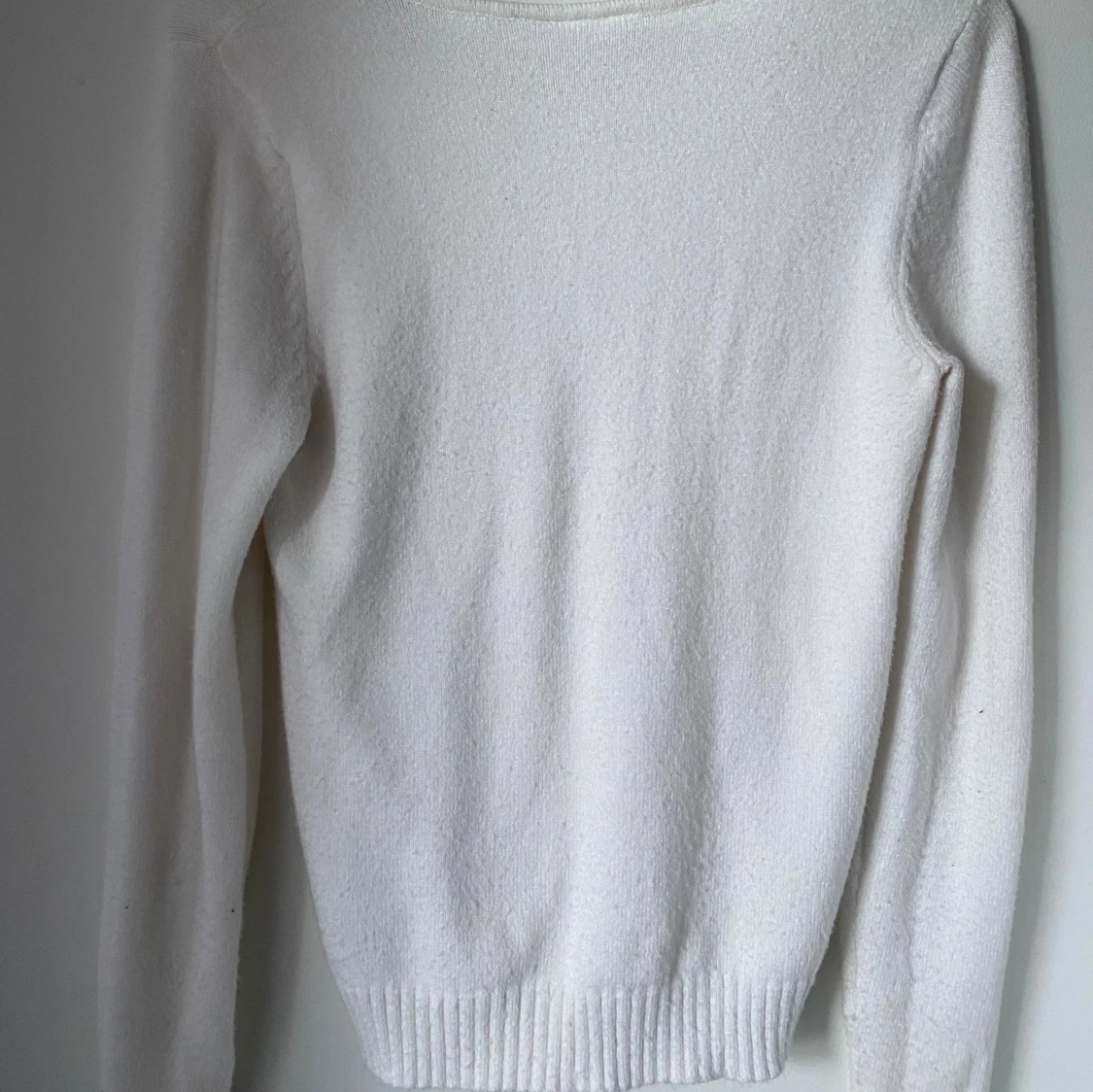 Vit stickad tröja från Vila - 1