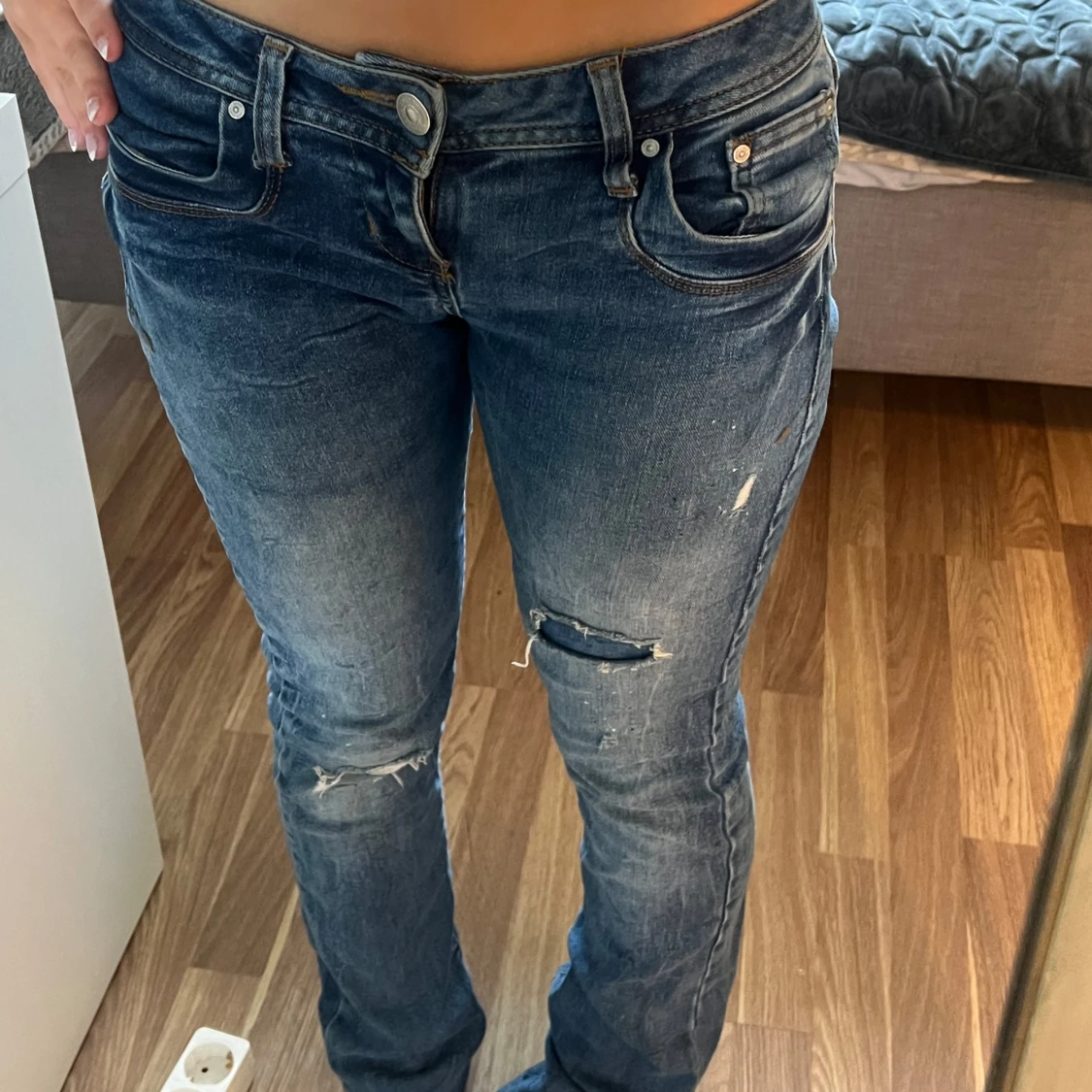 Lågmidjade blå Ltb jeans! - 1