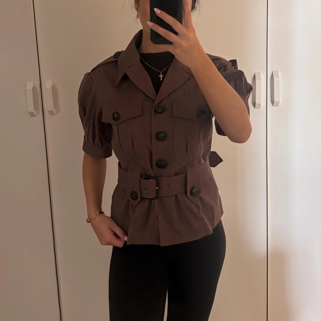 Brun trench shirt från Marc by Marc Jacobs