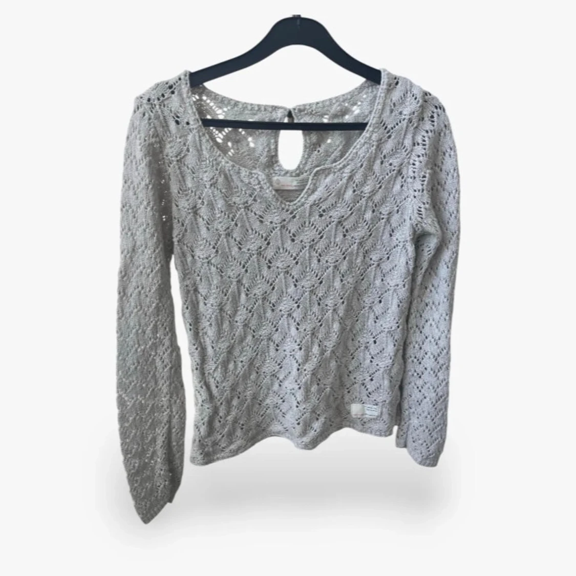 Ljusgrå stickad tröja Odd Molly