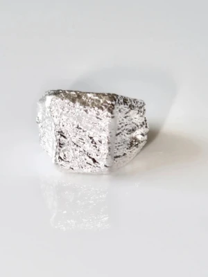 Ring 925 silver - En unik och chunky ring gjord i 925 sterling silver! Köpt från Salma details för 649kr, knappt använd i toppen skick! Eftersom att den är gjord av äkta silver är den vattentålig och håller sin färg lääänge!💞💞Den är justerbar dessutom!