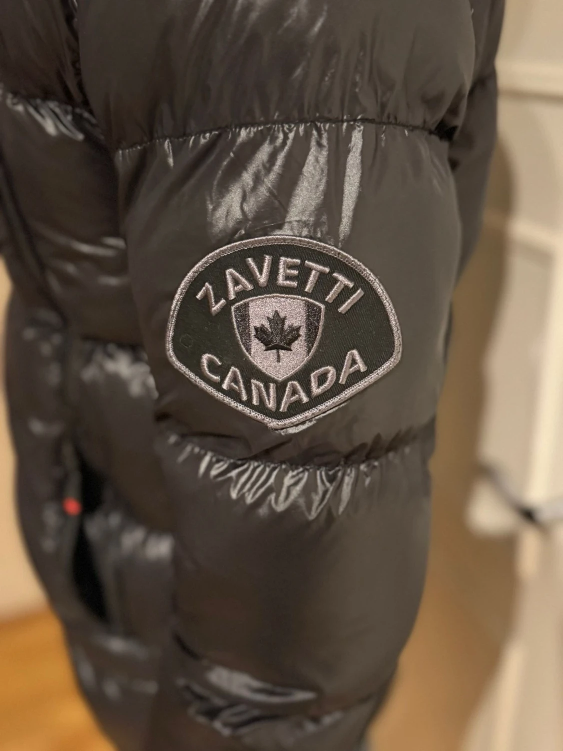 Svart pufferjacka från Zavetti Canada - 2