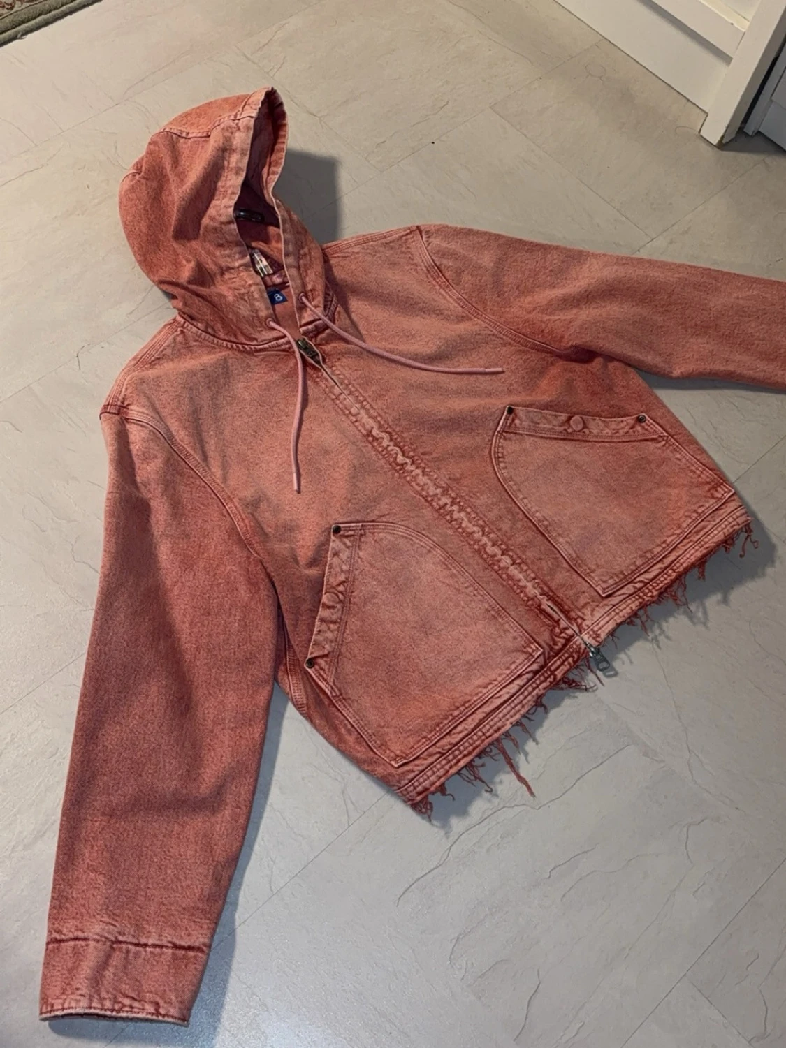 Oversized denimjacka 