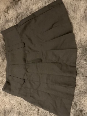 Dark grey pleated skirt - The cutest pleated skirt! Waist 35cm, length 34cm 