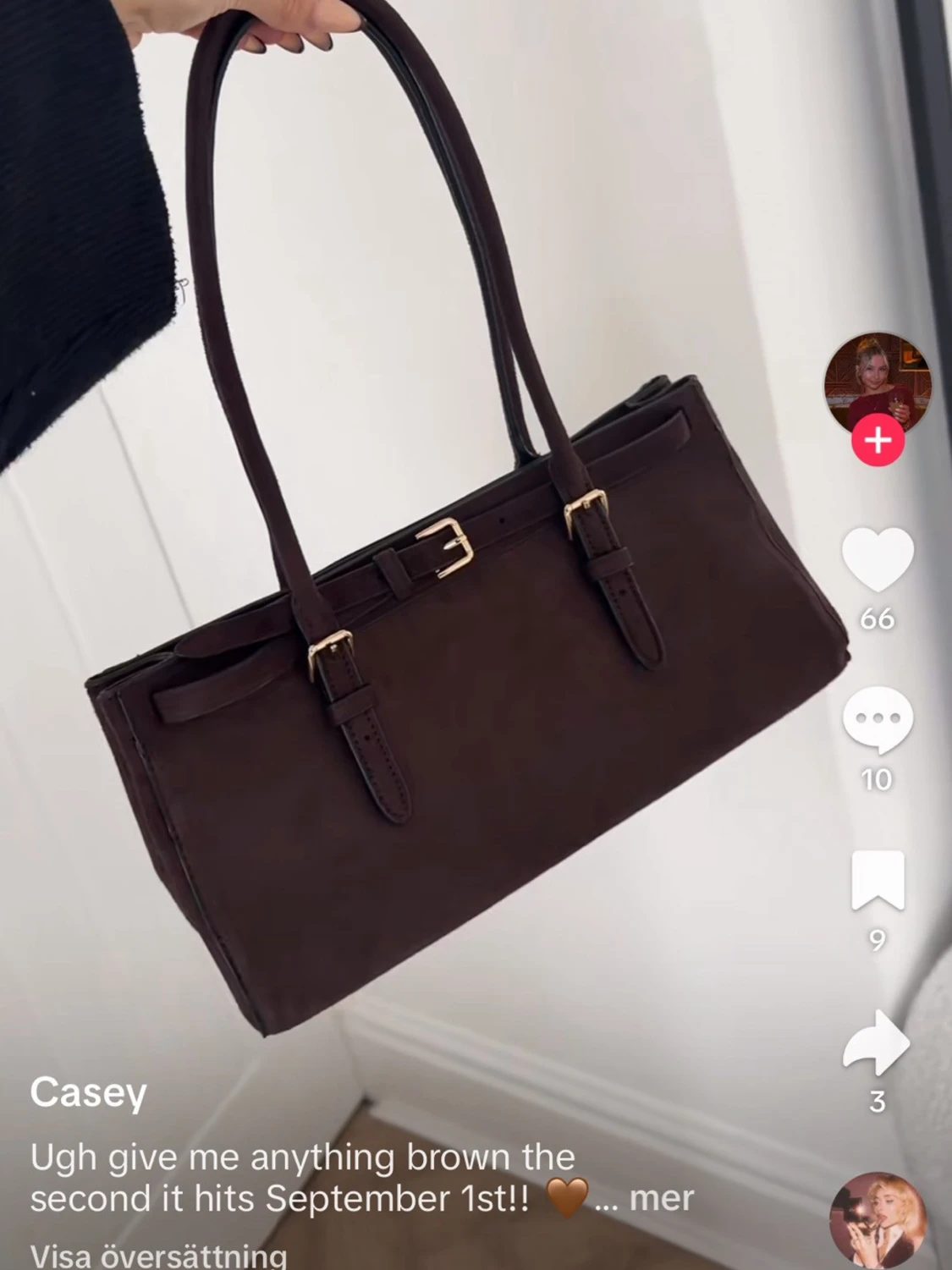 Viral brun mockaväska HM - 3