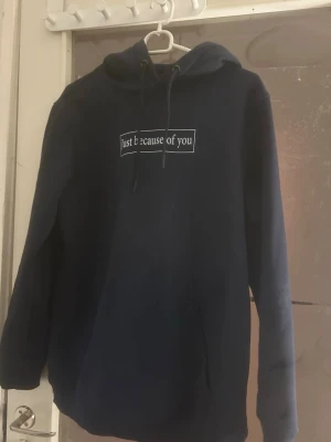 Hoodie  - Jätte fin oanvänd marin blå hoodie. pris kan alltid disskuteras!