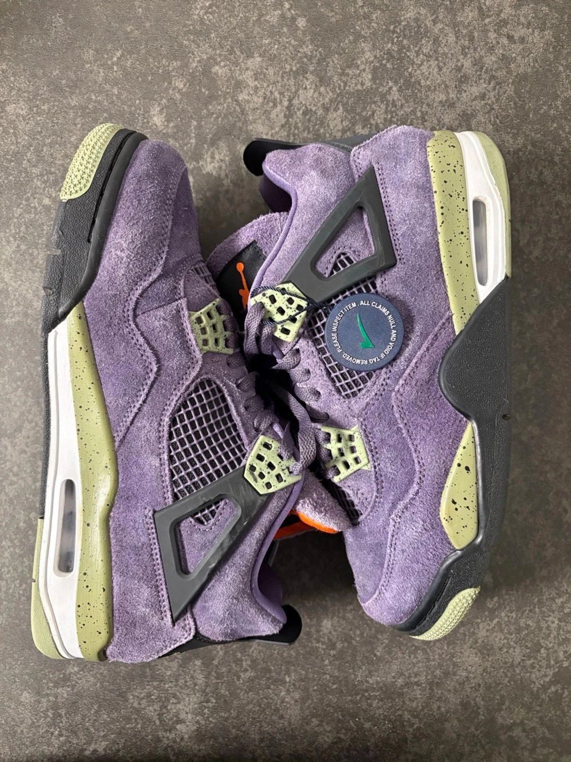 Nike Jordan 4 Retro Purple suede - 4