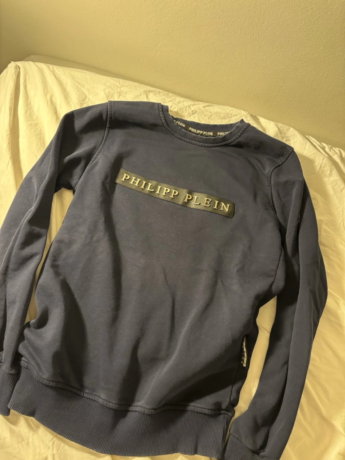 Mörkblå sweatshirt Philipp Plein - 2