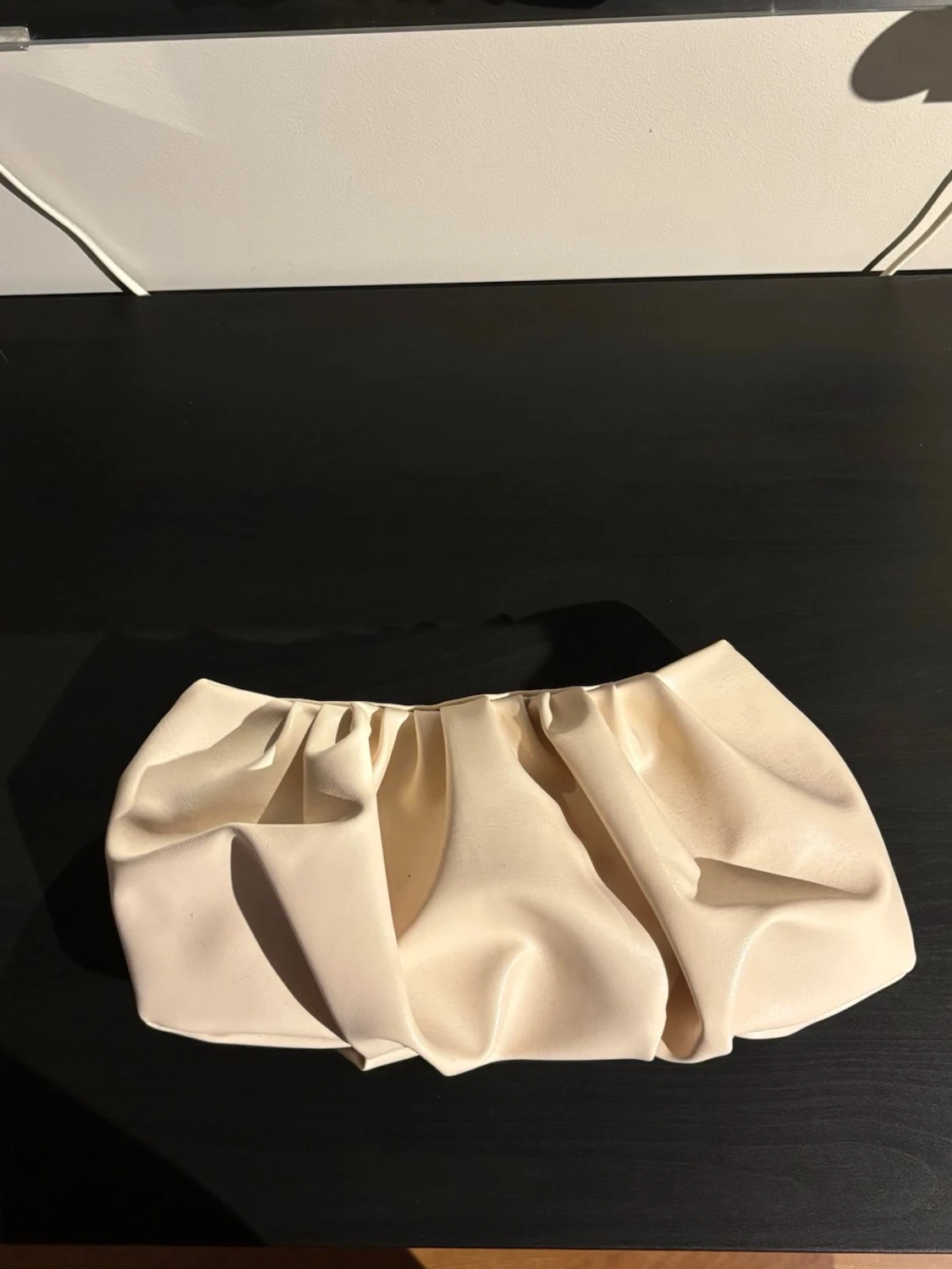 Beige kuvertväska från LXA - 1