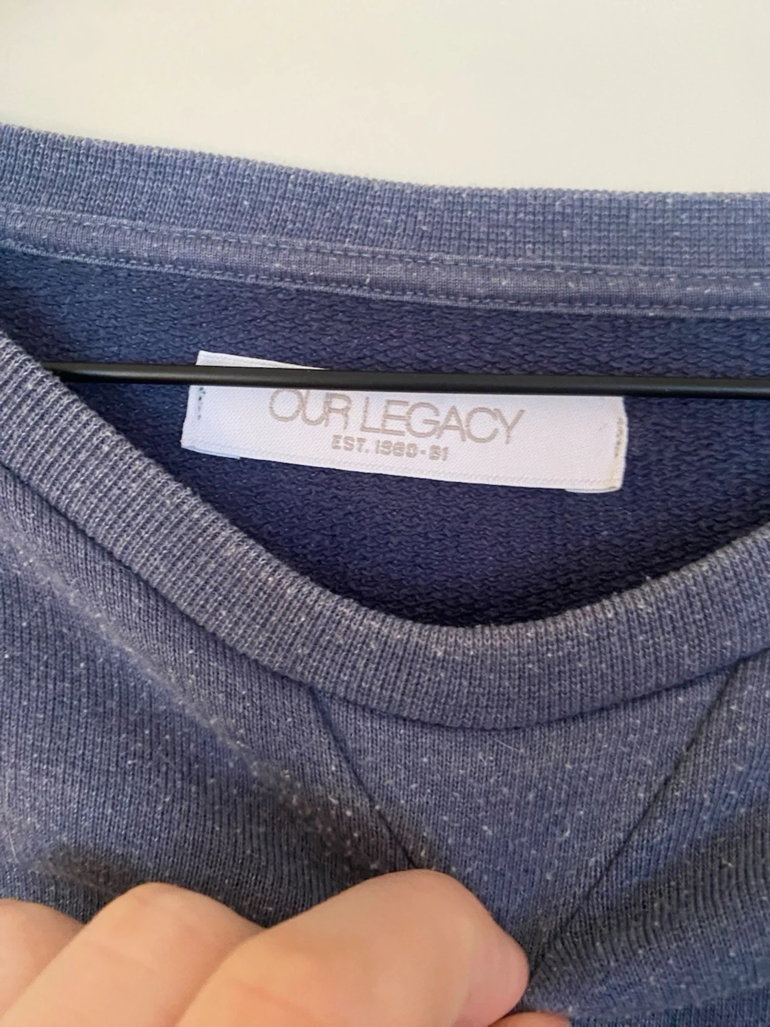 Blå sweatshirt från Our Legacy - 1
