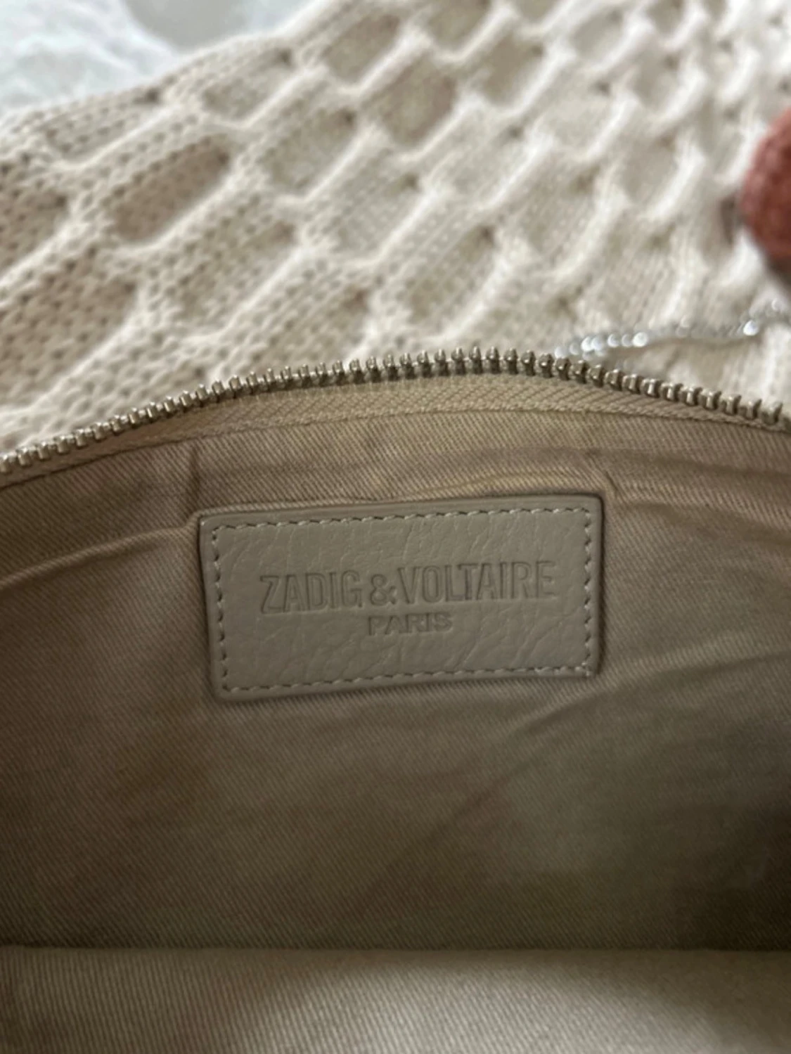 Axelväska i ormskinn från Zadig & Voltaire - 1