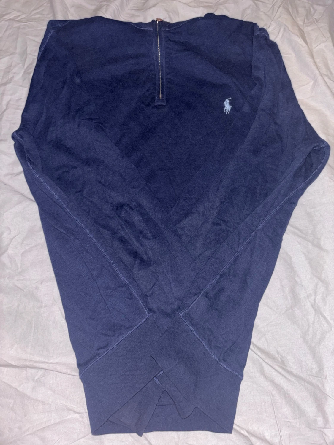 Marinblå half zip tröja Polo Ralph Lauren - 1