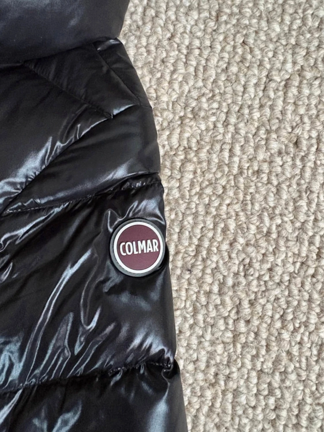 Svart pufferjacka från Colmar - 1