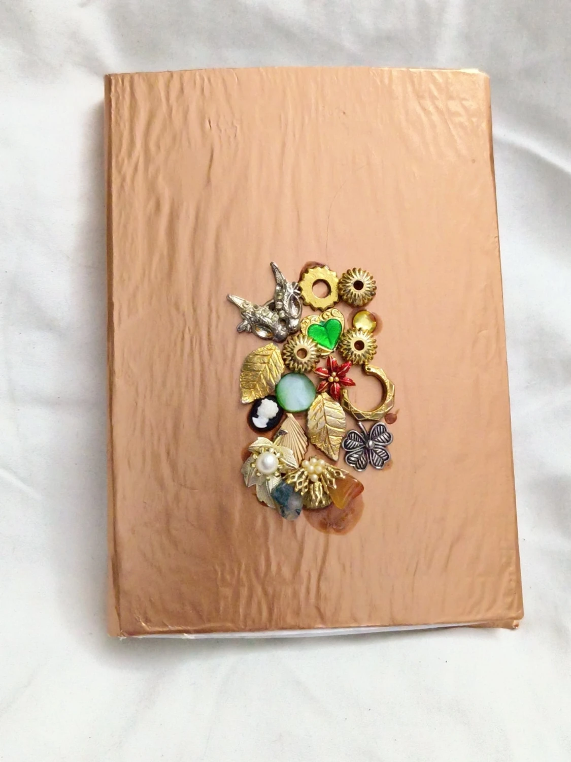 Handgjord Anteckningsbok med Dekor