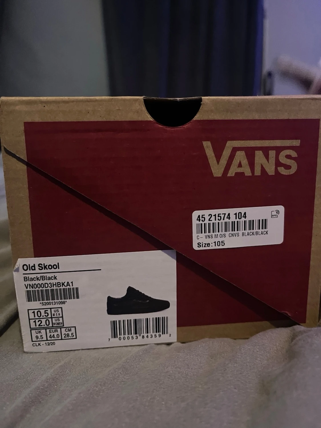 Svarta Vans Old Skool sneakers - 3