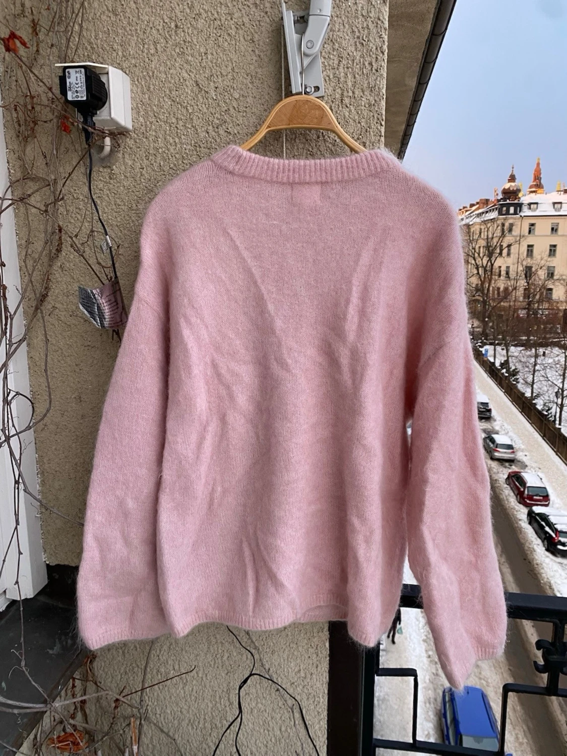 Mohair ull blandning - 1