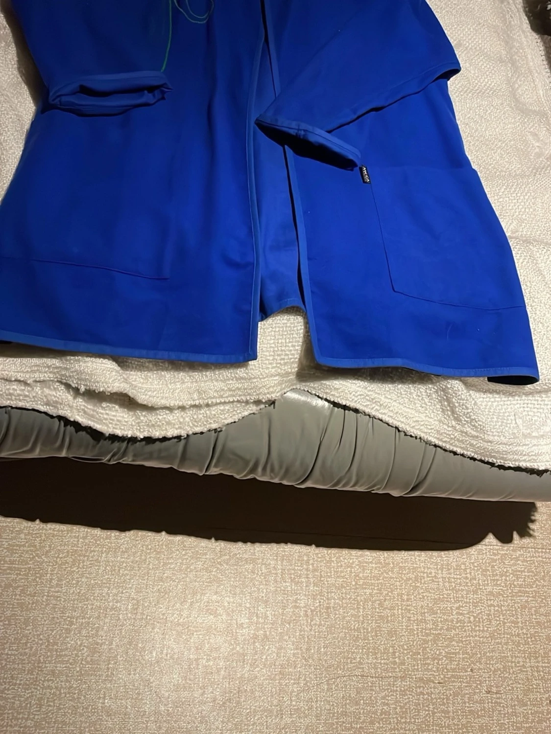 Blå omlott kappa från Unica Fashion - 2