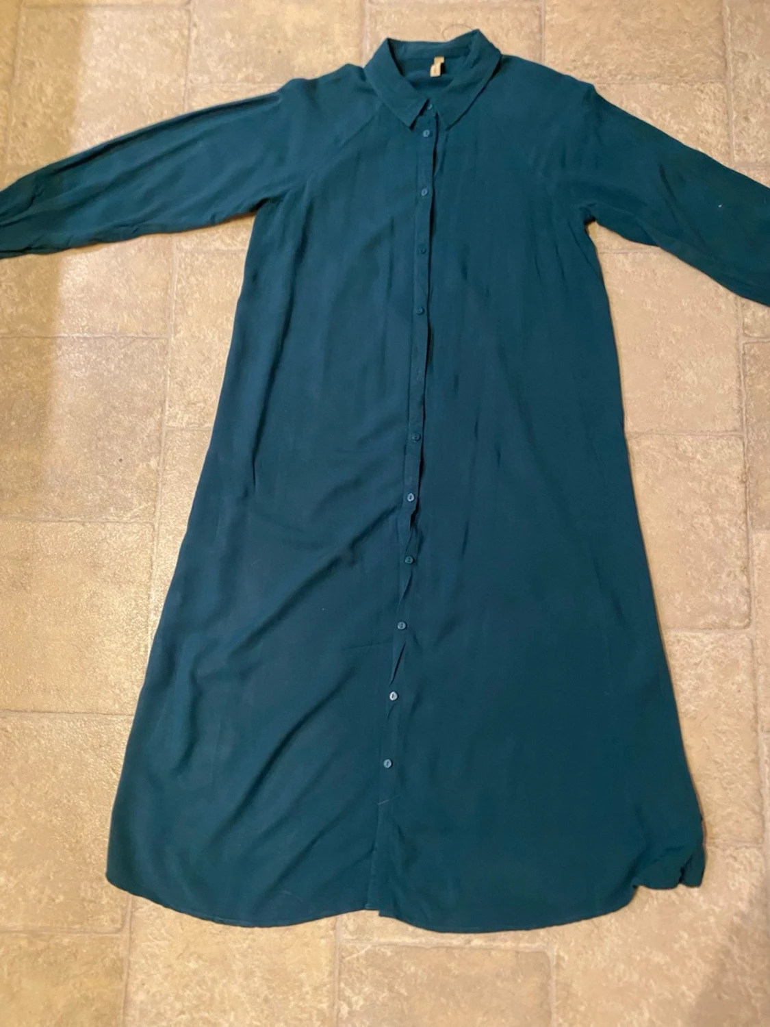 Mörkblå långklänning från Soyaconcept