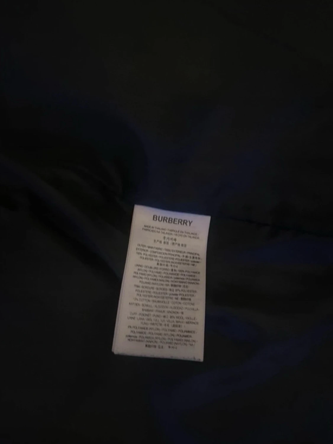 Svart pufferjacka från Burberry - 2