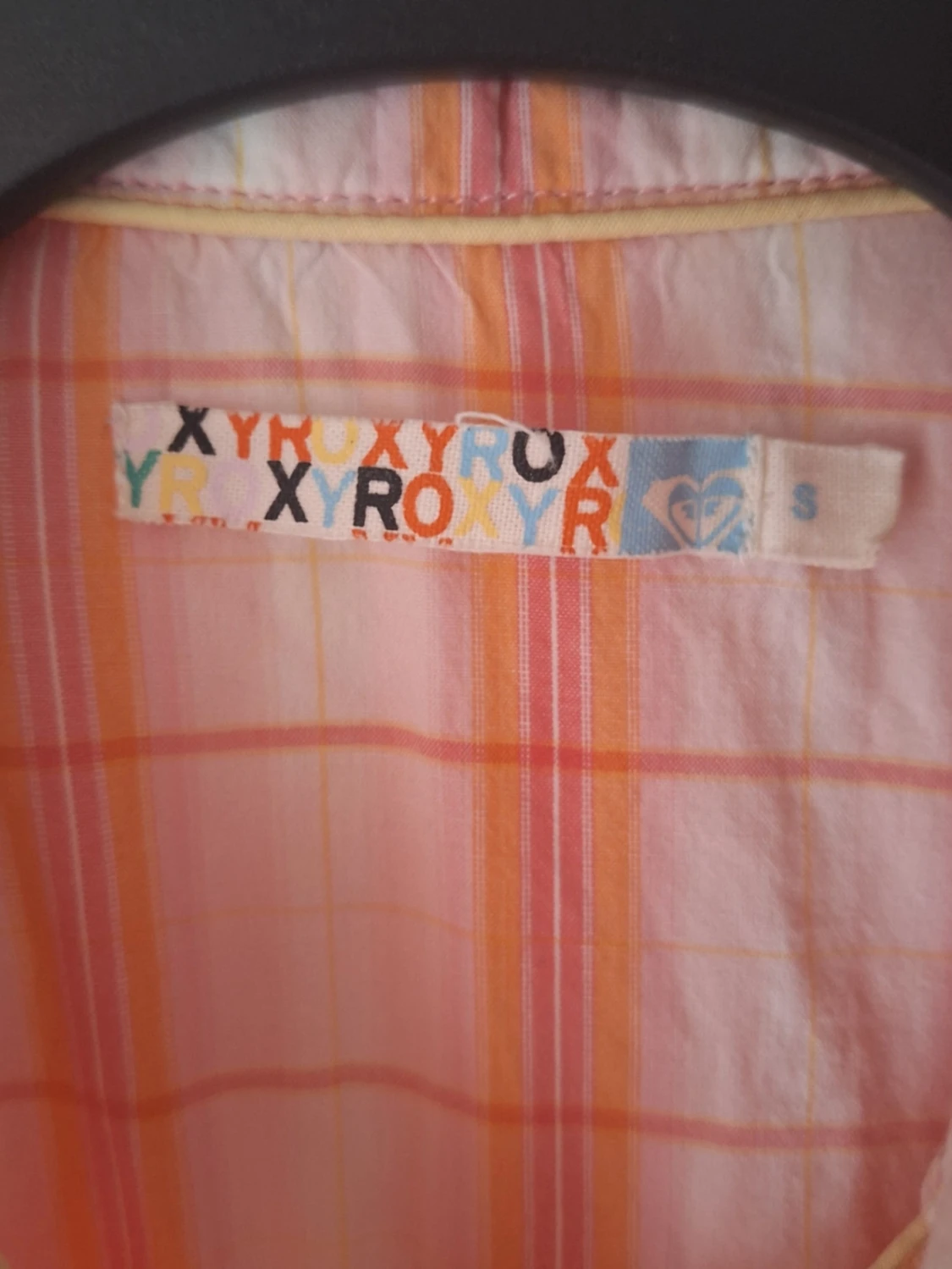 Rutig kortärmad skjorta från Roxy - 3