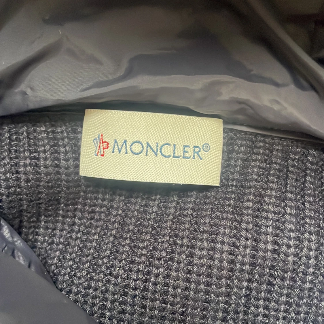 Mörkblå Moncler cardigan  - 2