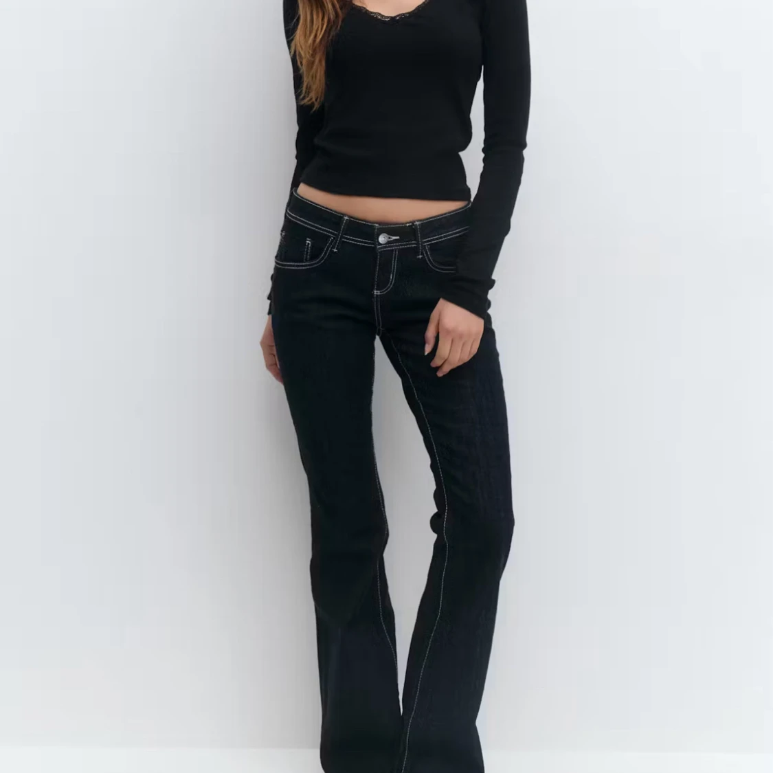 Helt nya Mörkblåa bootcut