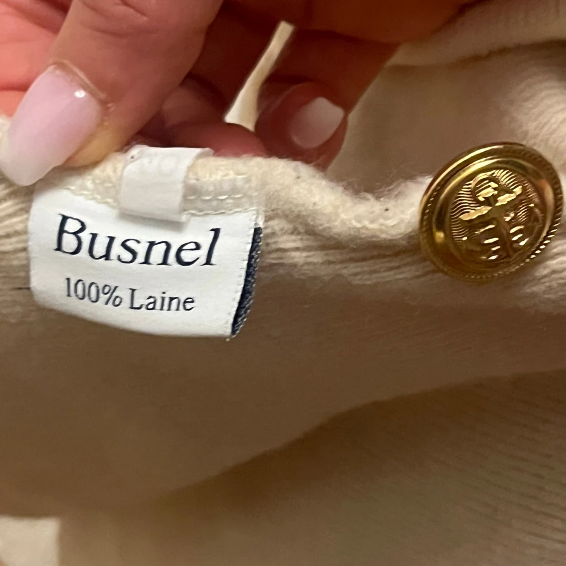 Busnel vit kofta - 3