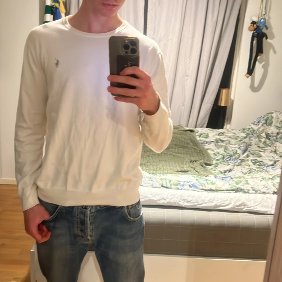 Vit tröja från Polo Ralph Lauren