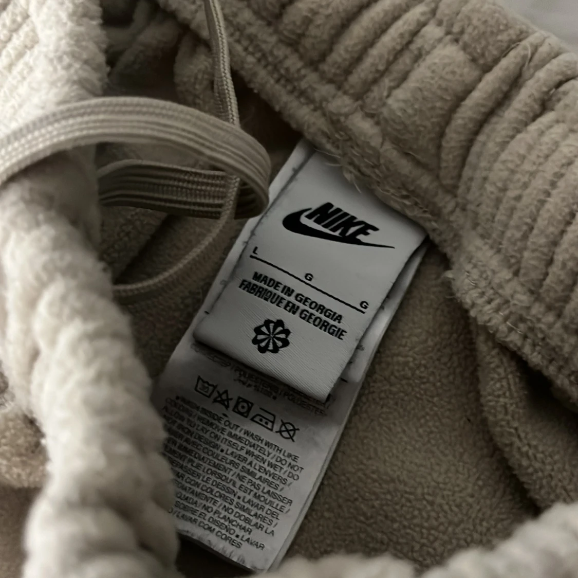 Beiga fleecebyxor från Nike - 2