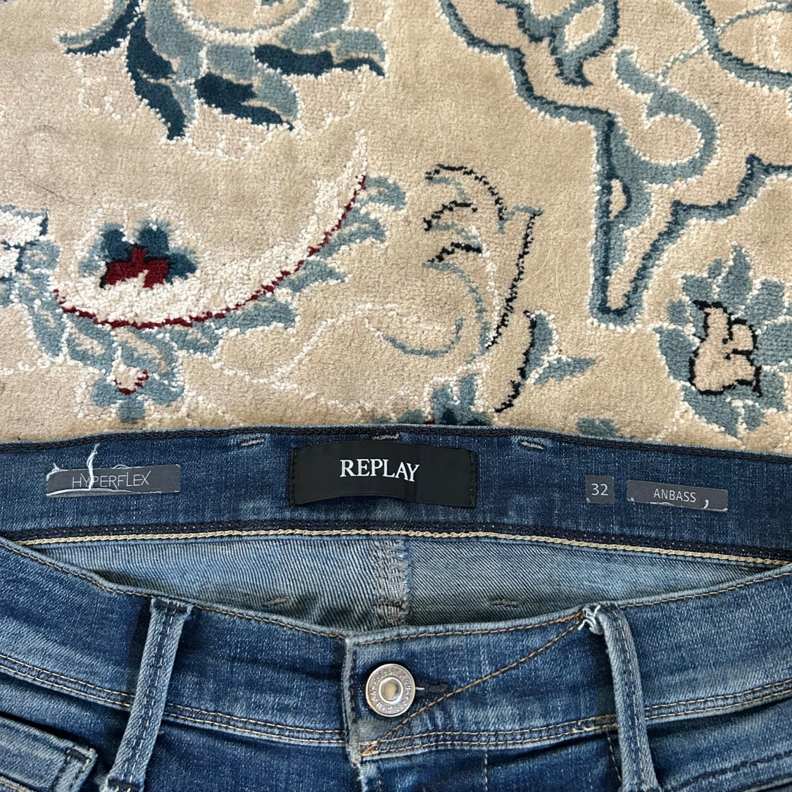 Replay Anbass Hyperflex jeans blå - 2